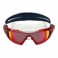 Schwimmbrille Aqua Sphere VISTA PRO Titan Spiegelbrille rot