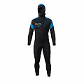 Herren-Neoprenanzug Agama DIVER 7 mm schwarz/blau