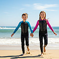 Kinder-Neoprenanzug Agama NEMO Superstretch 3 mm - vom Fotoshooting - 14/16 Jahre rosa
