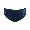Jungen-Badehose Aqua Sphere KEY dunkelblau/rot