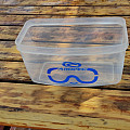 Maskenbox Aropec TRANSPARENT