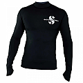 Herren Lycra Shirt Scubapro RASHGUARD BLACK SWIM UPF50, lange Ärm