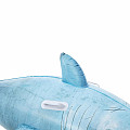 Aufblasbare Luftmatratze Bestway 41405 „Hai“, 183 x 102 cm, blau