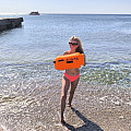 Schwimmboje und Trockentasche Agama SWIM PRO 28 L