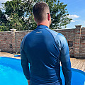 Herren-Lycra-Shirt Agama BLUE MAN, langärmelig