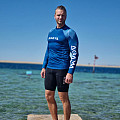 Herren-Lycra-Shirt Agama BLUE MAN, langärmelig