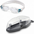 Damen-Schwimmbrille Aqua Sphere KAIMAN LADY klare Gläser - transp./türkis