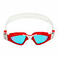 Schwimmbrille Aqua Sphere KAYENNE SMALL Titan. Spiegelglas blau - rot/Weiss