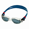 Schwimmbrille Aqua Sphere KAIMAN dunkle Gläser - Benzin/Transp.