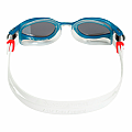Schwimmbrille Aqua Sphere KAIMAN EXO -Titan verspiegelte Gläser silber - Benzin/Transp.