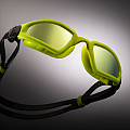 Schwimmbrille Aqua Sphere KAYENNE PRO Titan. gelbes Spiegelglas