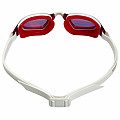 Titan-Schwimmbrille Aqua Sphere XCEED RED gespiegelt. Linse - Schwarz