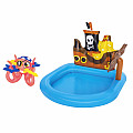 Aufblasbarer Pool Bestway 52211 SHIPS AHOY 140 x 130 x 104 cm