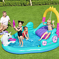 Aufblasbarer Pool Bestway 53097 MAGICAL UNICORN CARRIAGE 274 x 198 x 137 cm