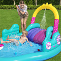 Aufblasbarer Pool Bestway 53097 MAGICAL UNICORN CARRIAGE 274 x 198 x 137 cm