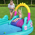 Aufblasbarer Pool Bestway 53097 MAGICAL UNICORN CARRIAGE 274 x 198 x 137 cm