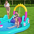 Aufblasbarer Pool Bestway 53097 MAGICAL UNICORN CARRIAGE 274 x 198 x 137 cm