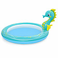 Aufblasbarer Pool Bestway 53114 SEAHORSE SPRINKLER 188 x 160 x 86 cm