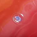 Aufblasbarer Ring Bestway 36163 RAINBOW RIBBON TUBE JELLY 115 cm rot
