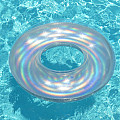 Aufblasbarer Ring Bestway 36240 IRISIERENDER SCHWIMMRING 107 cm Perle