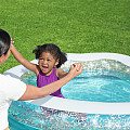 Aufblasbarer Pool Bestway 52489 SPARKLE SHELL KIDDIE POOL 150 x 127 x 43 cm