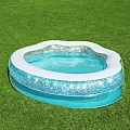 Aufblasbarer Pool Bestway 52489 SPARKLE SHELL KIDDIE POOL 150 x 127 x 43 cm