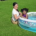 Aufblasbarer Pool Bestway 52489 SPARKLE SHELL KIDDIE POOL 150 x 127 x 43 cm