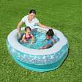 Aufblasbarer Pool Bestway 52489 SPARKLE SHELL KIDDIE POOL 150 x 127 x 43 cm