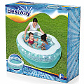 Aufblasbarer Pool Bestway 52489 SPARKLE SHELL KIDDIE POOL 150 x 127 x 43 cm