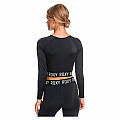 Damen-Lycra-Shirt Roxy FITNESS CROP, langärmelig - Ausverkauf