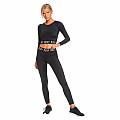 Damen-Lycra-Shirt Roxy FITNESS CROP, langärmelig - Ausverkauf