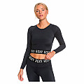 Damen-Lycra-Shirt Roxy FITNESS CROP, langärmelig - Ausverkauf