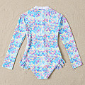 Mädchen-Badeanzug SHN MERMAID - Ausverkauf - 100
